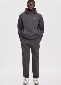 Broeken<The Sting Sweatpants met merk print grijs, grafiet