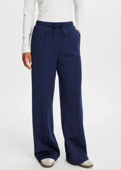 Broeken<The Sting Sweatpants met streep donkerblauw