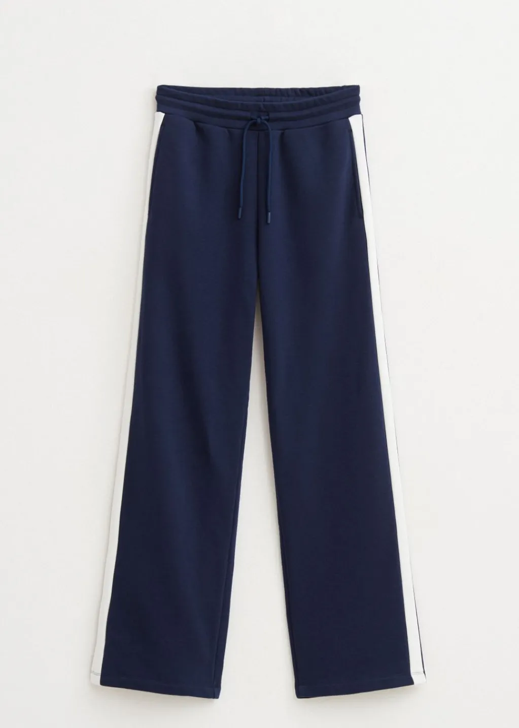 Broeken<The Sting Sweatpants met streep donkerblauw