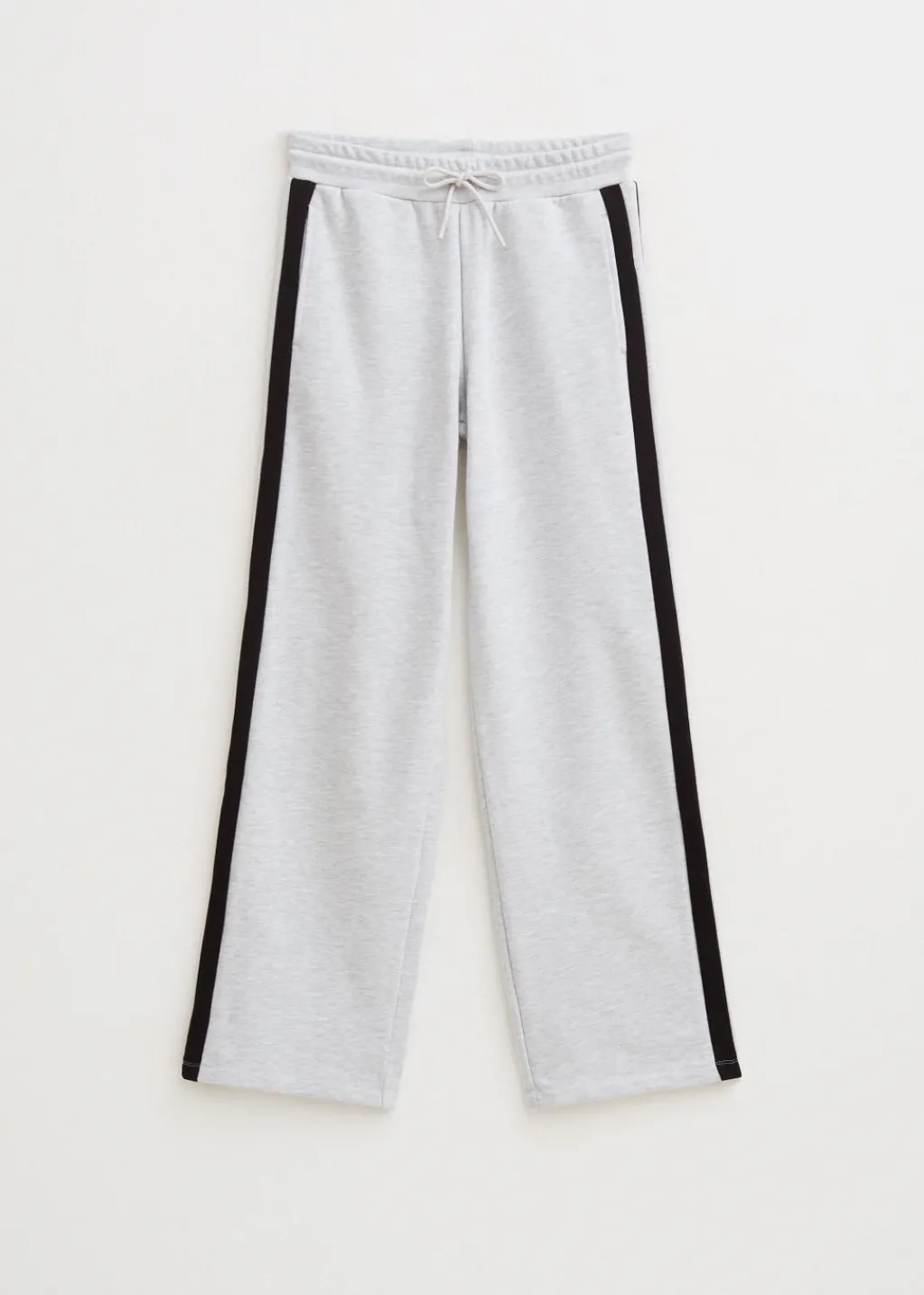 Broeken<The Sting Sweatpants met streep grijs gemêleerd