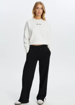 Broeken<The Sting Sweatpants met streep zwart