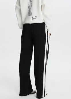 Broeken<The Sting Sweatpants met streep zwart