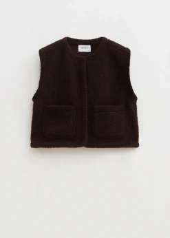 Blazers En Gilets<The Sting Teddy gilet donkerbruin