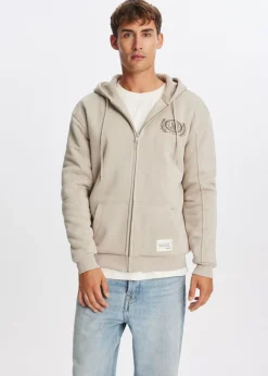 Sweaters En Hoodies|Truien En Vesten<The Sting Teddy vest nude
