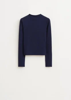 Tops<The Sting Top met hoge hals donkerblauw