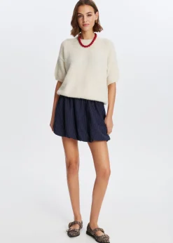 Truien En Vesten<The Sting Trui korte mouwen wit, off-white