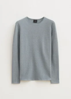 Truien En Vesten<The Sting Trui melange blauw, ijs