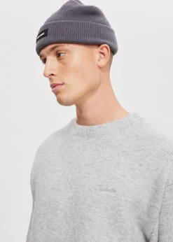 Truien En Vesten<The Sting Trui met crewneck grijs gem&ecirc;leerd