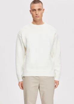 Truien En Vesten<The Sting Trui met crewneck wit, off-white