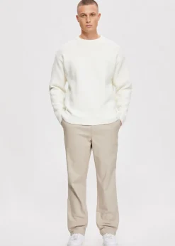 Truien En Vesten<The Sting Trui met crewneck wit, off-white