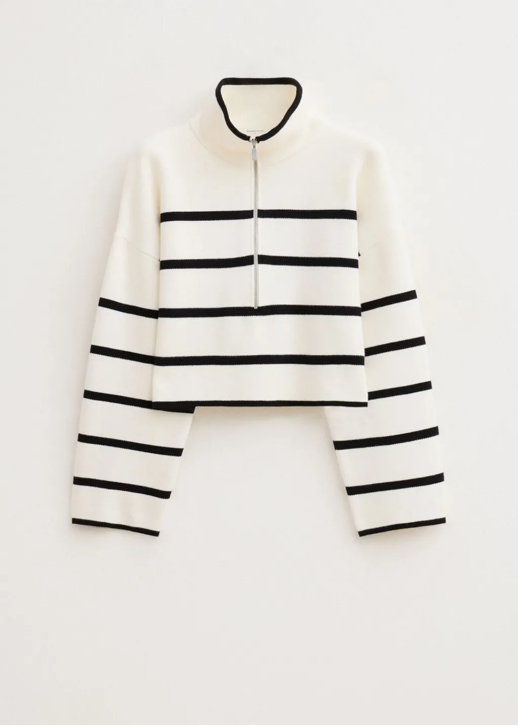 Truien En Vesten<The Sting Trui met half zip meerkleurig
