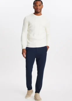 Truien En Vesten<The Sting Trui met kabelstructuur wit, off-white