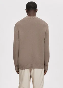 Truien En Vesten<The Sting Trui met merk taupe, dark