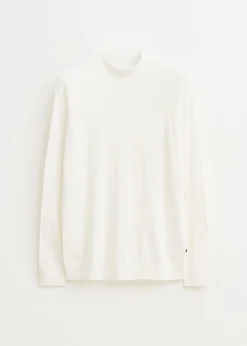 Truien En Vesten<The Sting Trui met mock-neck wit, off-white