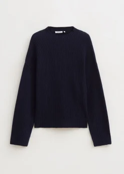 Truien En Vesten<The Sting Trui met mockneck donkerblauw
