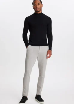 Truien En Vesten<The Sting Trui met mock-neck zwart