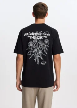 T-Shirts<The Sting T-shirt art gallery zwart