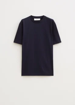 Basics|T-Shirts<The Sting T-shirt basic donkerblauw