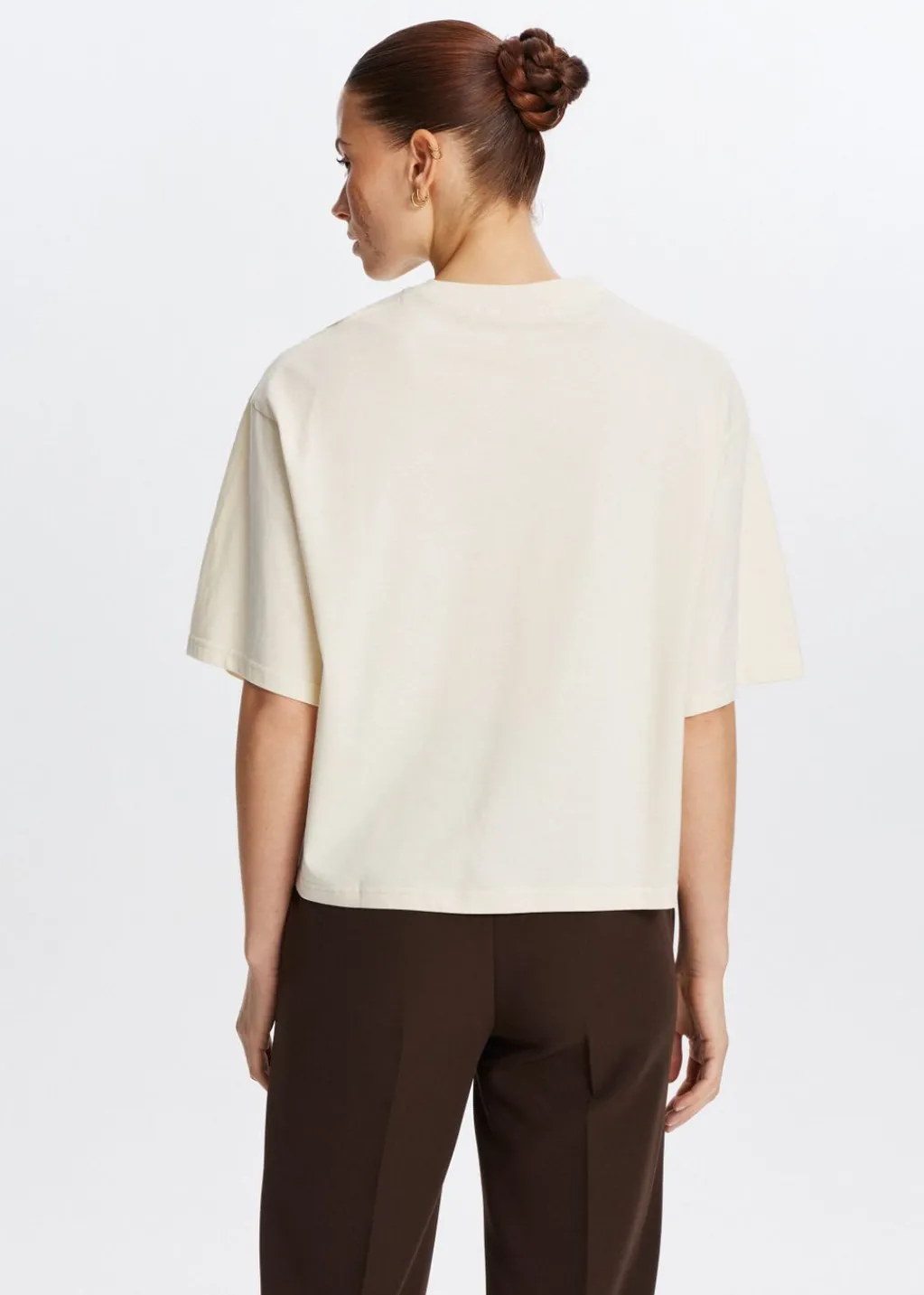 T-Shirts<The Sting T-shirt met foto print kit, donker