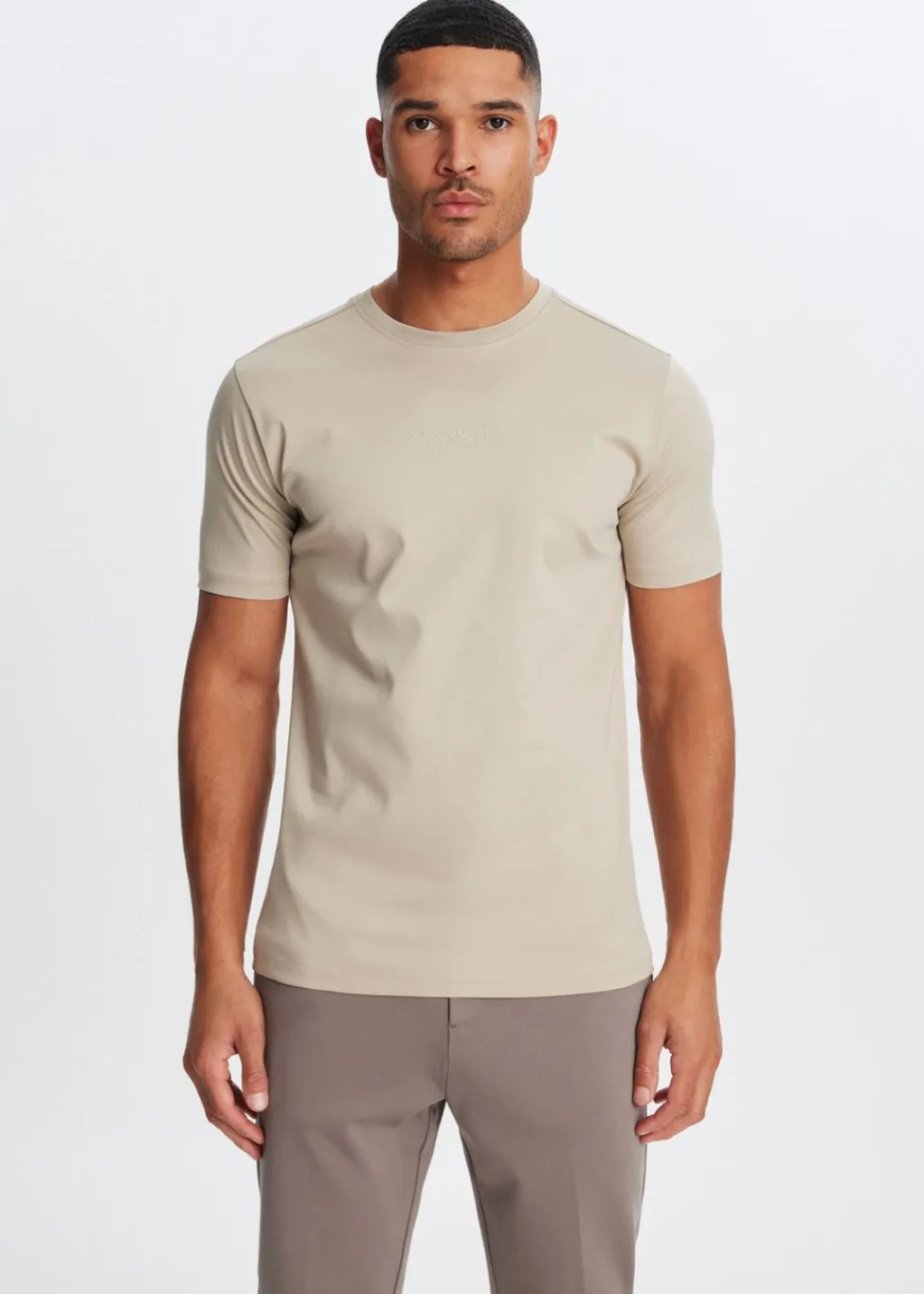 T-Shirts<The Sting T-shirt met korte mouwen taupe