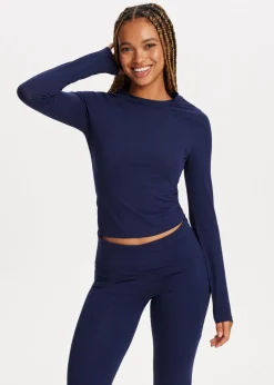 Basics|T-Shirts<The Sting T-shirt met lange mouwen donkerblauw