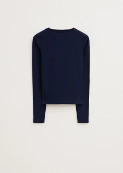 Basics|T-Shirts<The Sting T-shirt met lange mouwen donkerblauw