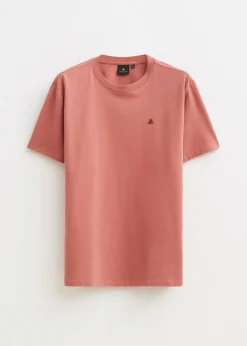 T-Shirts<The Sting T-shirt met logo terracotta, zacht