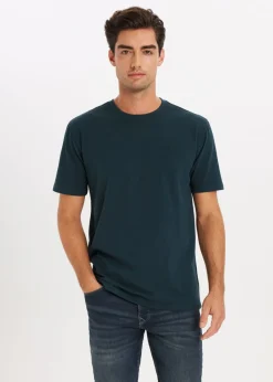 T-Shirts<The Sting T-shirt met logo groen bottle, donker