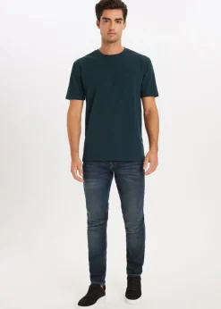 T-Shirts<The Sting T-shirt met logo groen bottle, donker