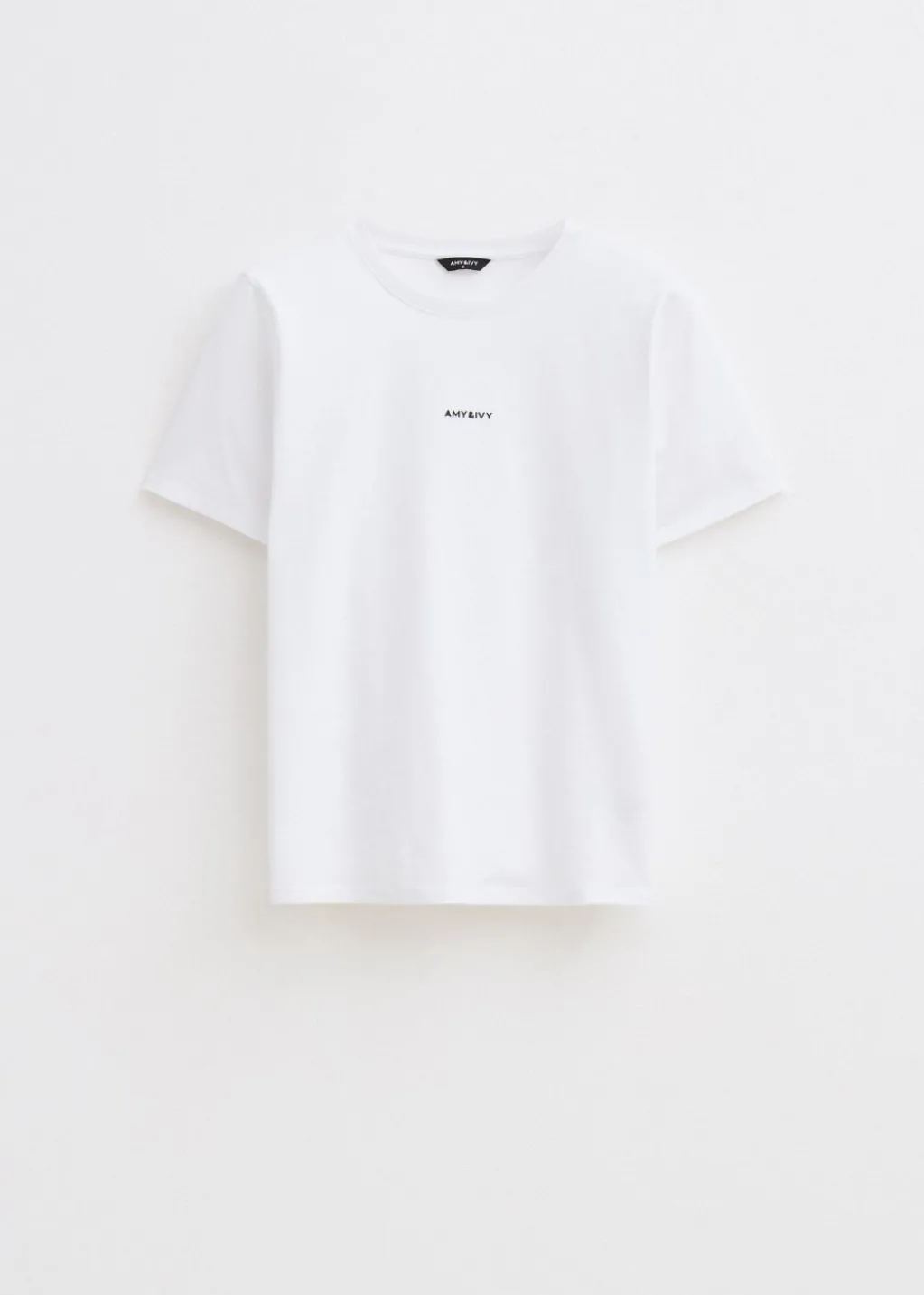 Basics|T-Shirts<The Sting T-shirt met logo wit