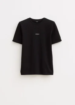 Basics|T-Shirts<The Sting T-shirt met logo zwart