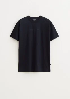 T-Shirts<The Sting T-shirt met merk donkerblauw