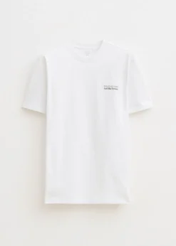 T-Shirts<The Sting T-shirt met merk logo wit