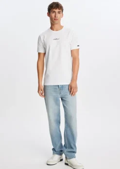 T-Shirts<The Sting T-shirt met merk logo wit