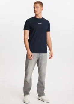 T-Shirts<The Sting T-shirt met merk logo donkerblauw