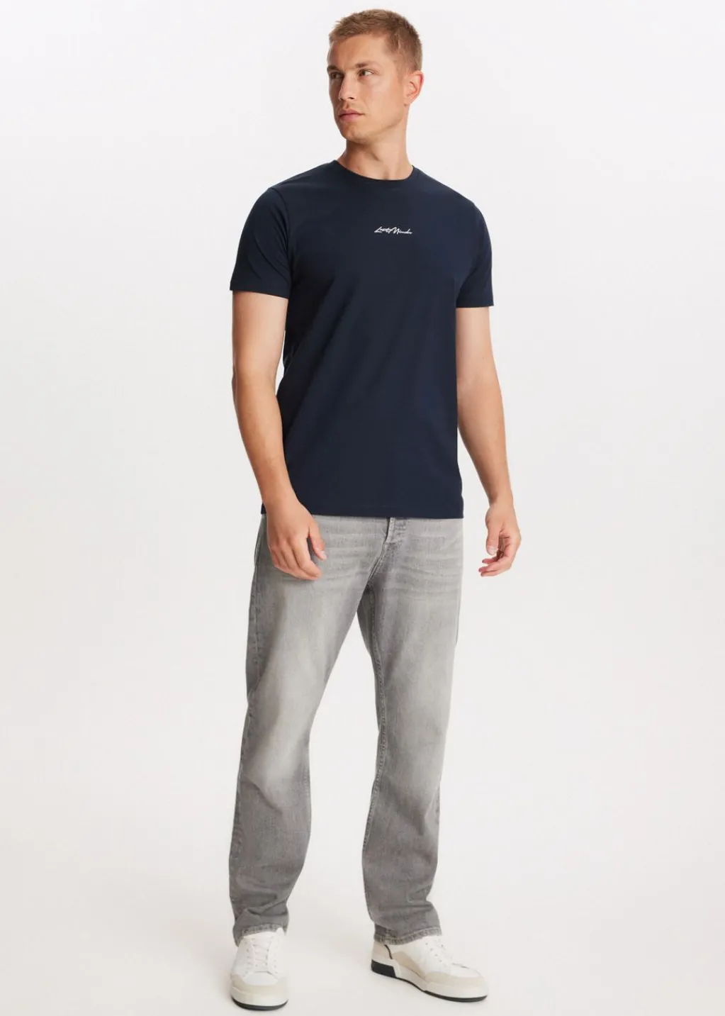 T-Shirts<The Sting T-shirt met merk logo donkerblauw