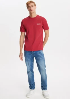 T-Shirts<The Sting T-shirt met merk logo rood