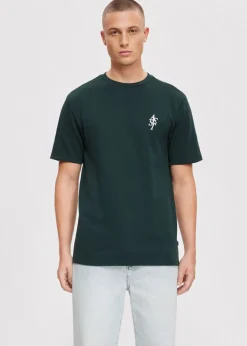 T-Shirts<The Sting T-shirt met merk logo petrol