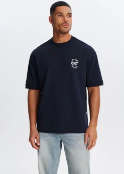 T-Shirts<The Sting T-shirt met original print donkerblauw