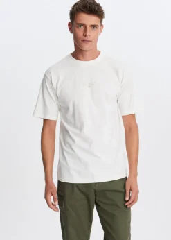 T-Shirts<The Sting T-shirt met print kompas wit, off-white