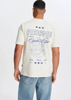 T-Shirts<The Sting T-shirt met print reigne ecru