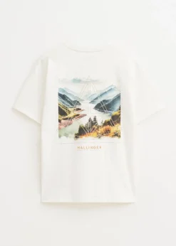 T-Shirts<The Sting T-shirt met print rivier wit, off-white