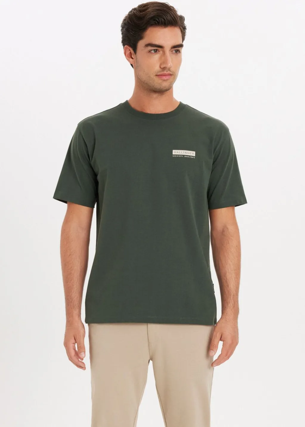 T-Shirts<The Sting T-shirt met print trail donkergroen