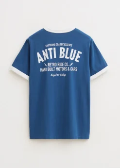 T-Shirts<The Sting T-shirt retro ride blauw