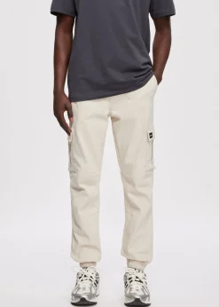 Broeken<The Sting Twill cargobroek ecru