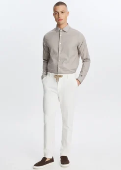 Broeken<The Sting Twill pantalon wit