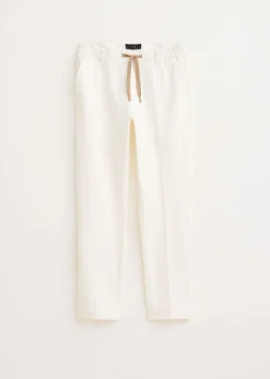 Broeken<The Sting Twill pantalon wit
