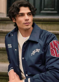 Jassen<The Sting Varsity jack college donkerblauw