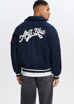 Jassen<The Sting Varsity jack college donkerblauw