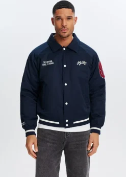 Jassen<The Sting Varsity jack college donkerblauw